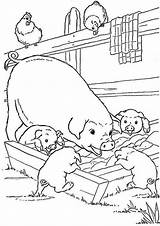 Free & Easy To Print Pig Coloring Pages  Farm Animal coloring sketch template