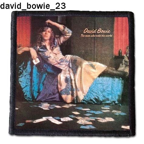 David Bowie 23 - Small Printed Patch - King Of Patches