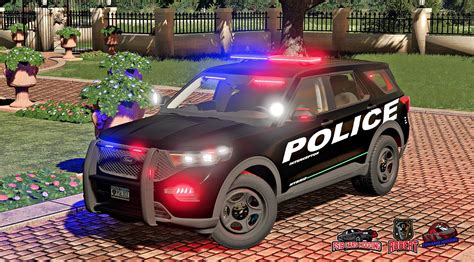 Mod Ford Explorer 2020 Police Interceptor v1.0 - Farming Simulator 22 ...