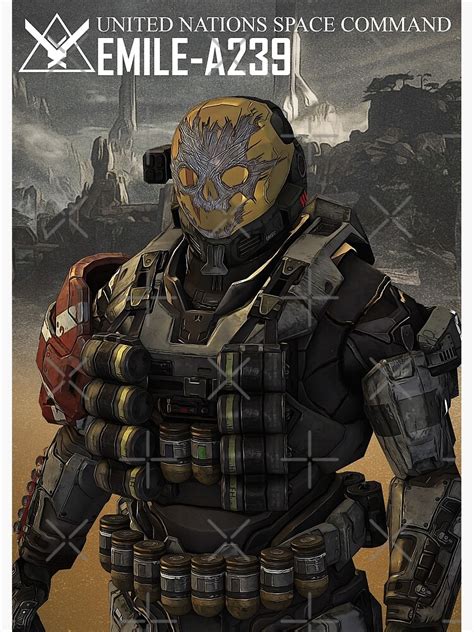 "Halo Reach Emile" Poster by rykker | Redbubble