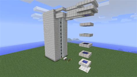 Piston Elevator Minecraft Map