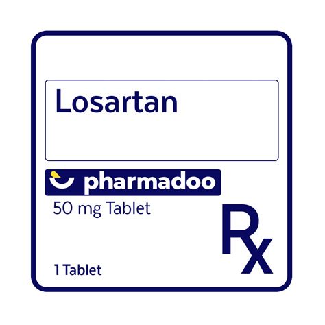 LOSARTAN 50MG – Pharmadoo Health