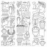 Greek Coloring Pages At GetColoringscom  Free Printable Colorings sketch template
