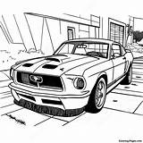 Ford Mustang Gt Coloring Page  Pagescom sketch template