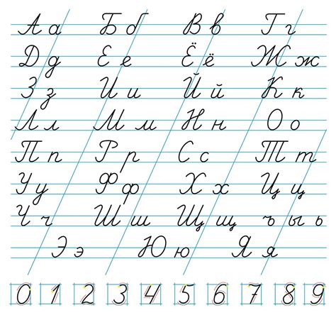 russian cursive practice sheets pdf thekidsworksheet - easy read and write russian cursive for ...