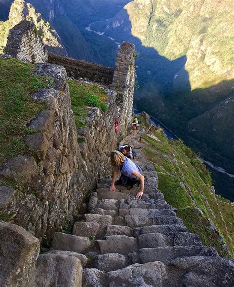 ADVENTURE TRAVEL NATURE on Instagram: “Don’t look down! 😱 Climbing the ...