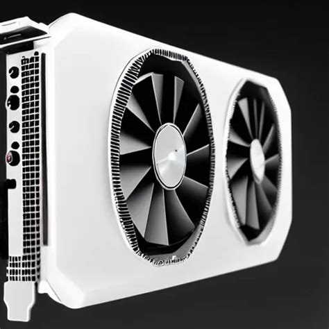 NVIDIA RTX 5080 gpu, studio photo, white background | Stable Diffusion