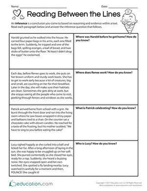 theme worksheet 4th grade | Debra Manual