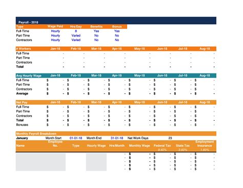 Financial Projection Template Ppt Free