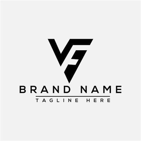 Premium Vector | Vf logo design template vector graphic branding element