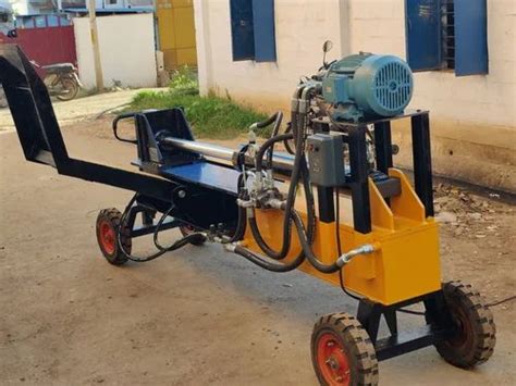 Hydraulic Wood Splitting Machine, For Industrial at Rs 150000/unit in ...