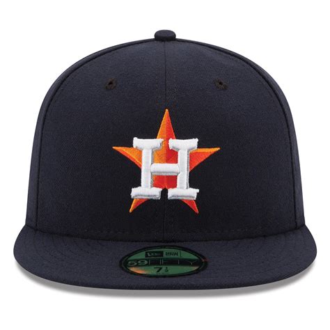 MLB Houston Astros New Era Authentic On Field 59FIFTY Fitted Cap Hat Headwear | eBay