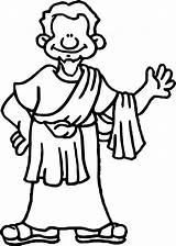 Apostle Paul Coloring Sheet Pages sketch template
