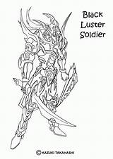 YU GI OH Coloring Page Luster Soldier 2  Nation sketch template