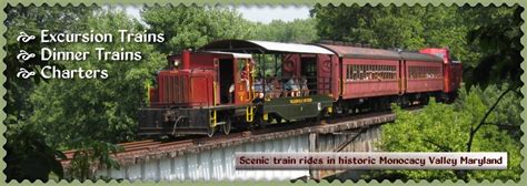 Walkersville Southern Railroad | Scenic train rides, Train rides, Dinner train