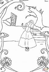 Alice In Wonderland coloring Page  Free Printable Coloring Pages sketch template