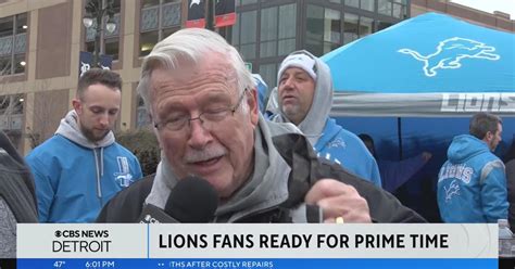 Detroit Lions fans ready for prime time - CBS Detroit