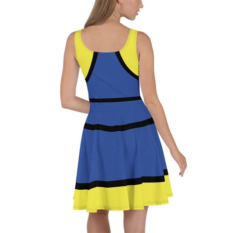 Dory Costume Halloween Cosplay Skater Dress – Cosplay Activewear ...