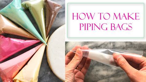 How to make easy piping bags with freezer bags for you icing needs ...