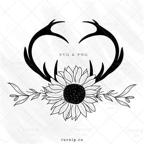 Moose Tattoo, Deer Skull Tattoos, Cowgirl Tattoos, Deer Antler Tattoo With Flowers, Antler ...