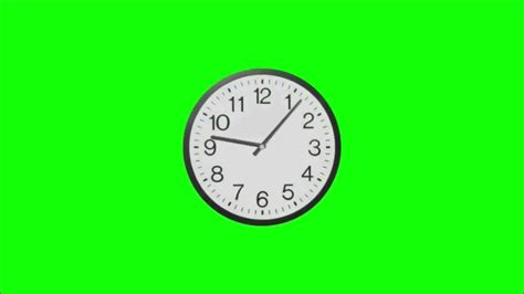 Clock Green Screen - YouTube