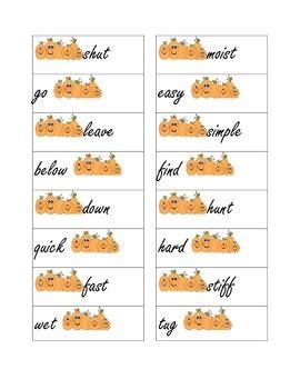 Synonyms by Laila Camacho | Teachers Pay Teachers