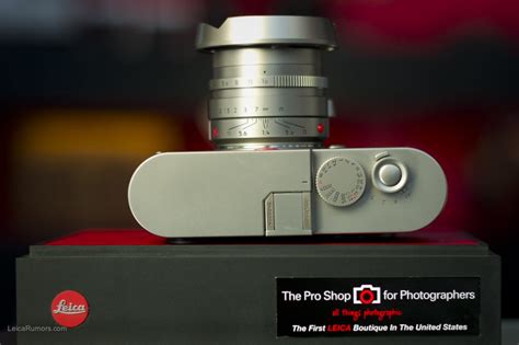 Leica M9 Titanium limited edition now shipping - Leica Rumors