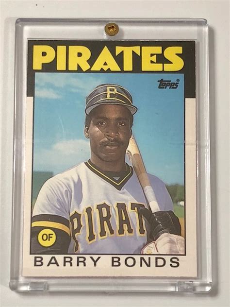 Sold Price: 1986 Topps Update BARRY BONDS Rookie Baseball Card - February 3, 0118 6:30 PM EST