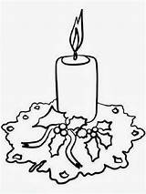 Sauvage27 CANDELE DI NATALE  Disegni Da Colorare Candles Of sketch template