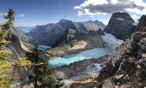 Grinnell Glacier from the Garden Wall, Glacier National Park Sep 2019 ...