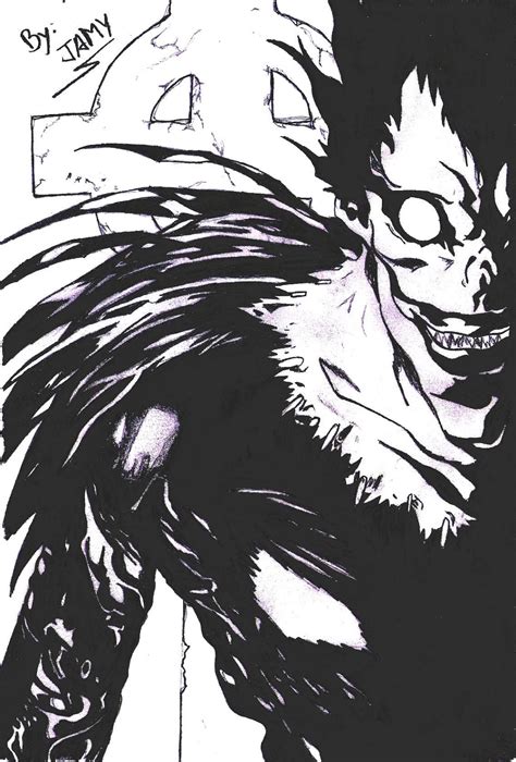 Ryuk Drawing : Ryuk Drawing By Conor332211 On Deviantart | Hicorisico