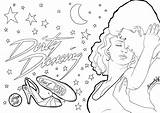 Dirty Dancing Coloring Page sketch template