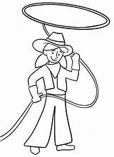 Cowgirl Coloring Page sketch template