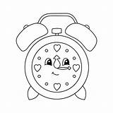 Free Printable Clock Coloring Pages For Kids  GBcoloring sketch template