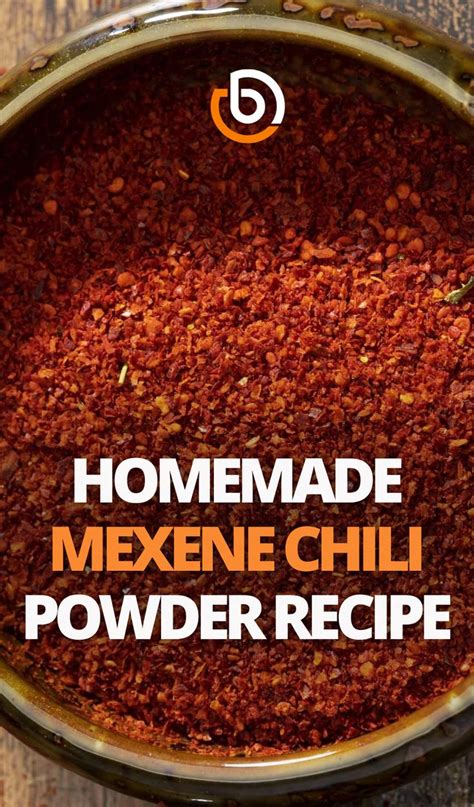 Spice It Up: Homemade Mexene Chili Powder Recipe - Blend of Bites | Recipe | Chili powder recipe ...