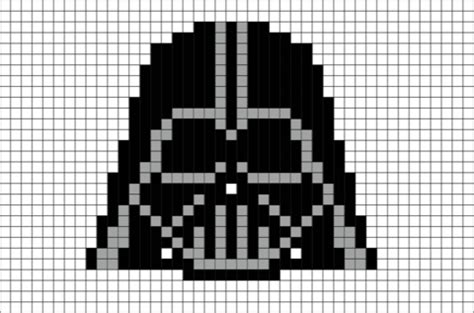 Pixel Art: Darth Vader