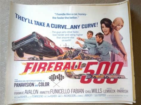 Fireball 500 Movie Poster 20x28 at Kissimmee 2014 as Z531 - Mecum Auctions