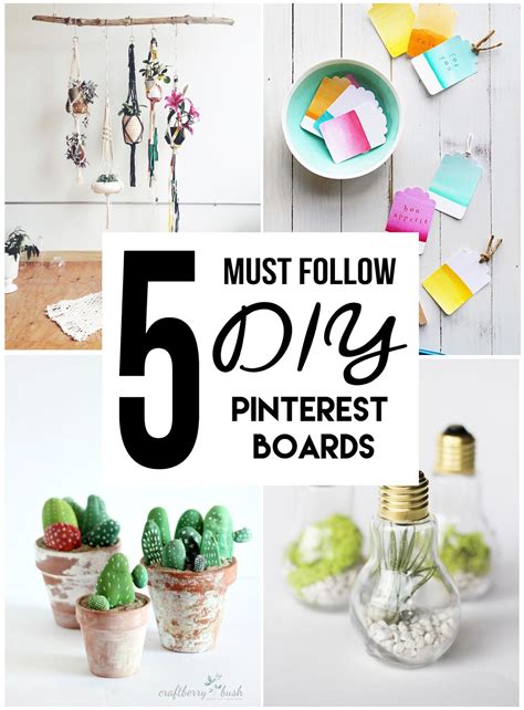 5 Must Follow DIY Pinterest Boards - Kalenco