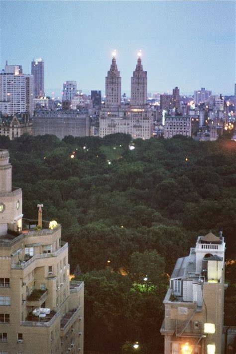 NYC. Central Park at dusk, looking West - Favorite Photoz