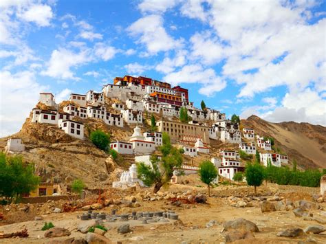 The famous Thiksey monastery in Ladakh - Thiksey-Monastery - Jammu-and-Kashmir: Photos of Ladakh ...