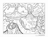 Volcano Coloring Pages To Print At GetColoringscom  Free Printable sketch template
