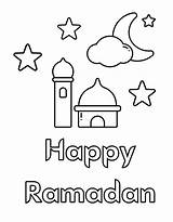 Ramadan Coloring Pages For Kids sketch template