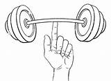 Weightlifting Cute Coloring Pages  Cool sketch template