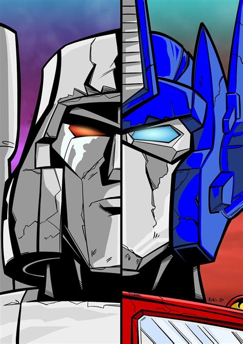 Megatron Vs Optimus Prime – Brad Van Geest – COMICS2MOVIES