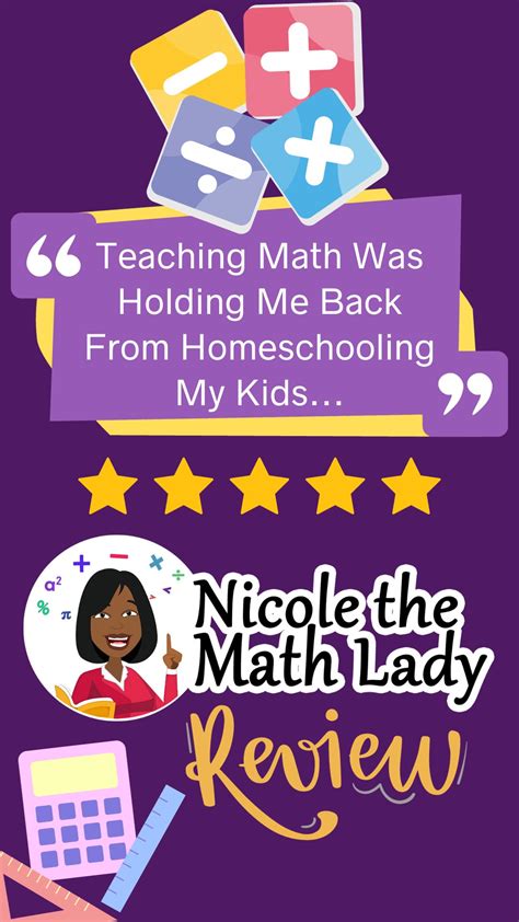 Nicole the Math Lady Review - Our Adventures in Homeschooling