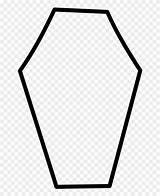 Coffin Coloring Page Clipart 2943722  PinClipart sketch template