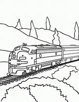 Bnsf Train Pages Coloring Pages sketch template