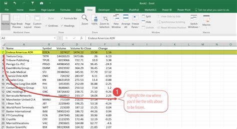 How to Freeze Rows and Columns in Excel - BRAD EDGAR