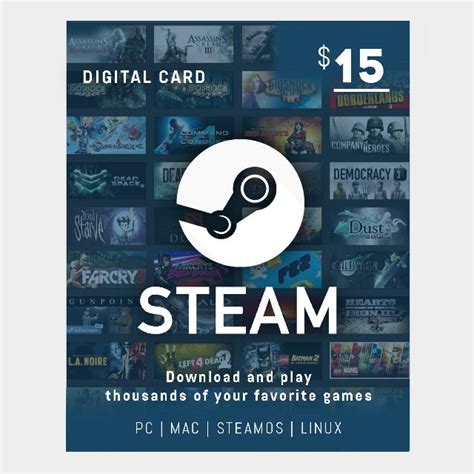 Steam Gift Card 15$ USD (Instant Delivery) - Steam Gift Cards - Gameflip