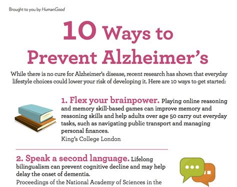 Long-Term Memory Loss: 10 Ways to Lower Your Alzheimer's Risk